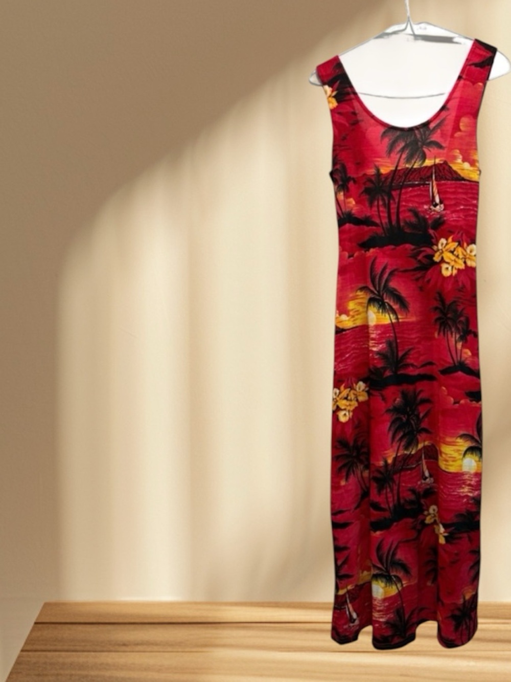 HAWAIIAN MAXI DRESS | Exotic Tropical Vintage Floral Pattern | Women’s Size 4-6 - Picture 12 of 17